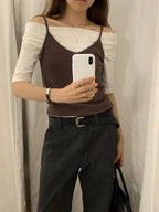 Le off-shoulder tee