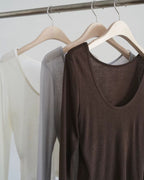 Scoop layered tee
