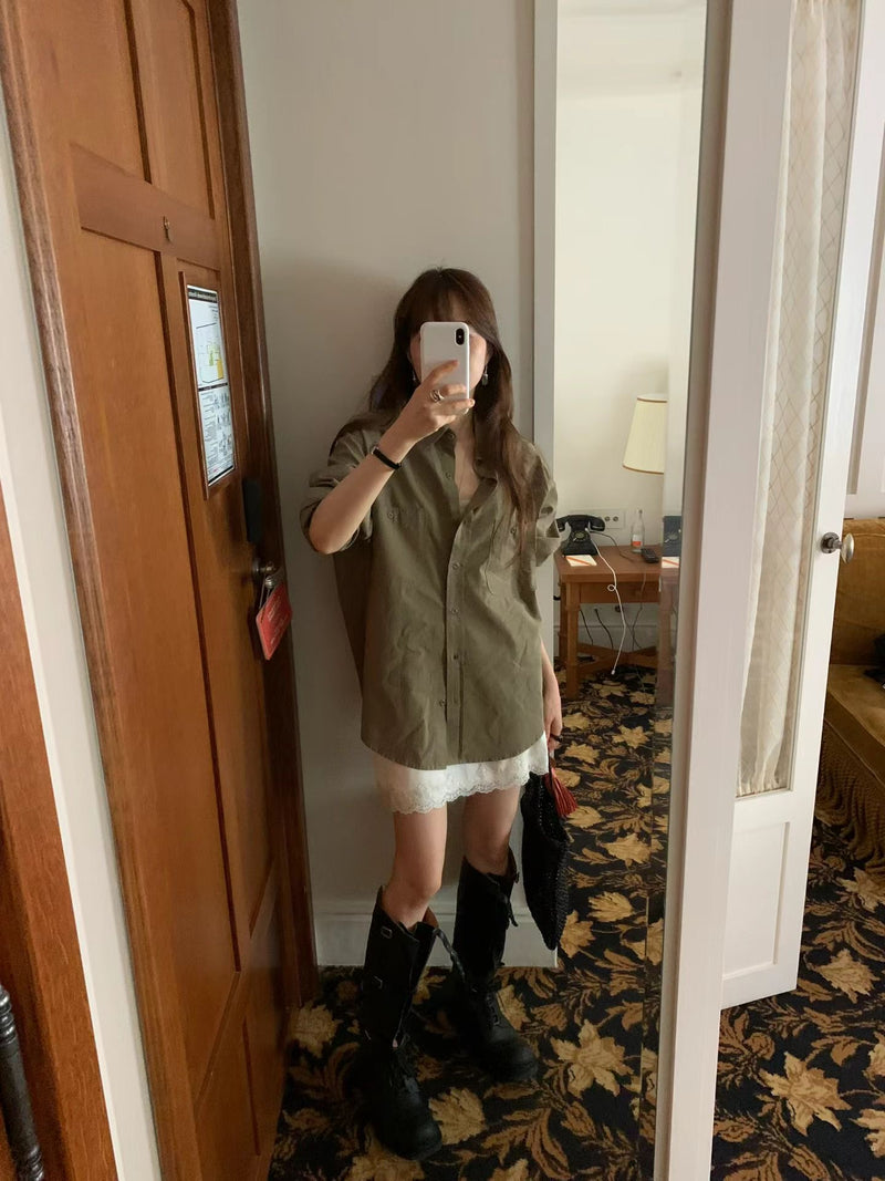 Phoebe pocket shirt