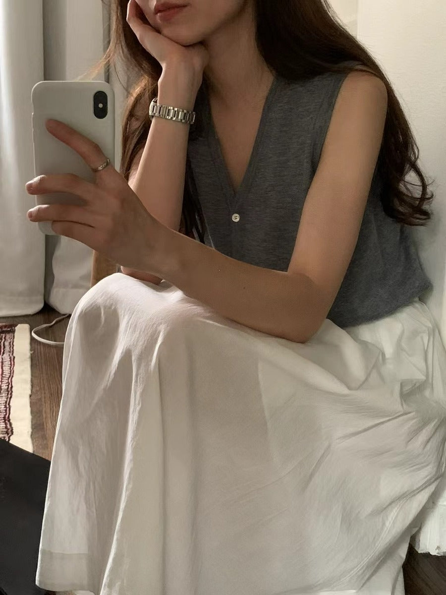 [sale] Blend knit vest