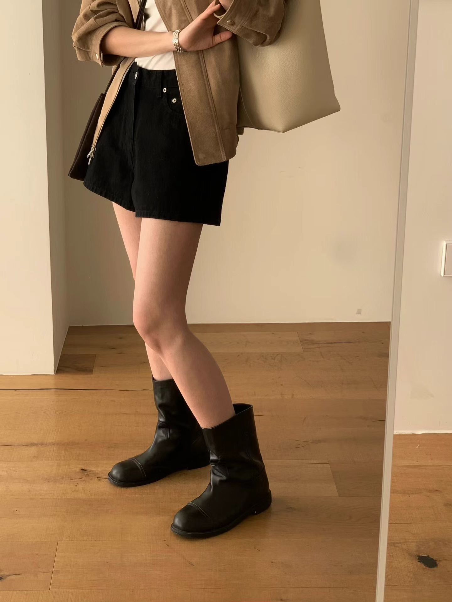 Row middle boots