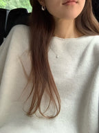 Rosy wholegarment knit