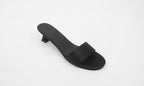Satin mule