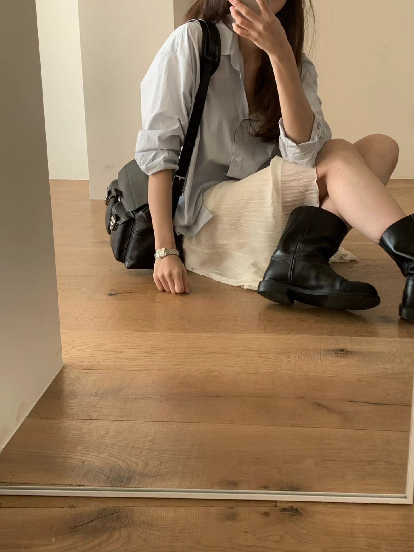 Row middle boots