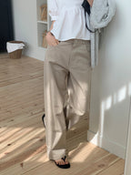 [Instock] Core washing pants (beige/M)
