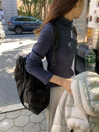 Merino wool pola tee
