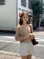 Lily square golgi cardigan