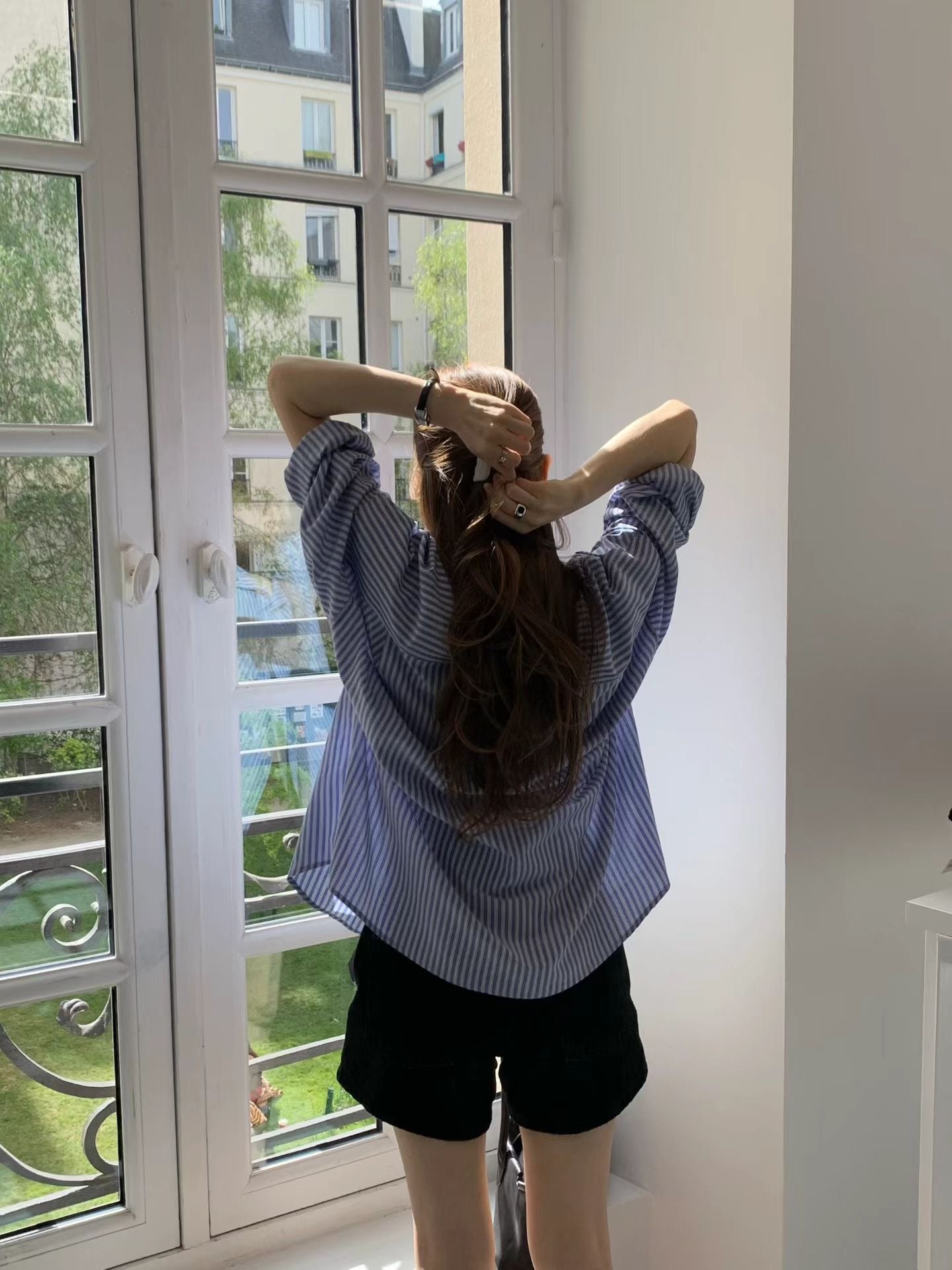 Boxy drop shirt