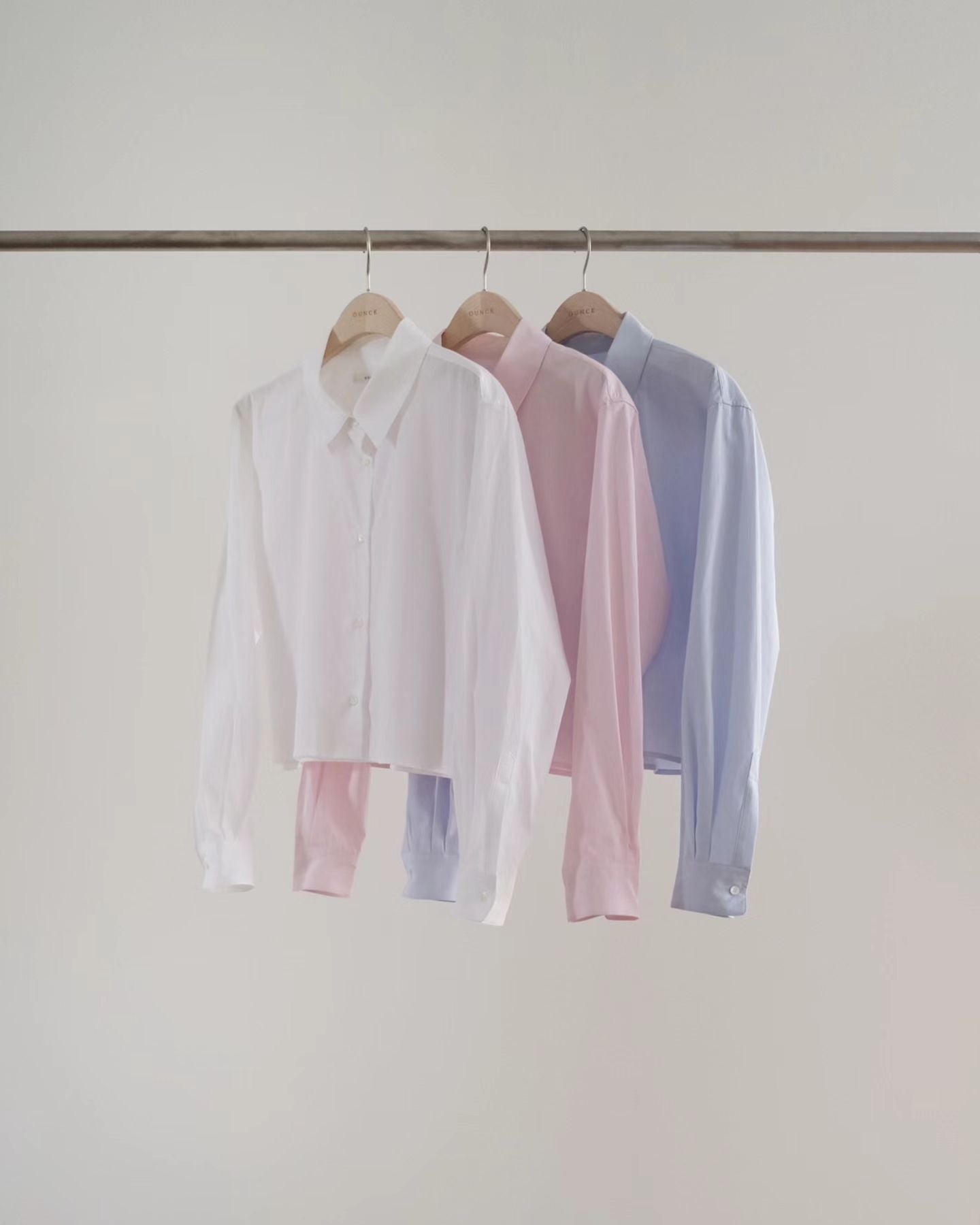 Formal crop shirt