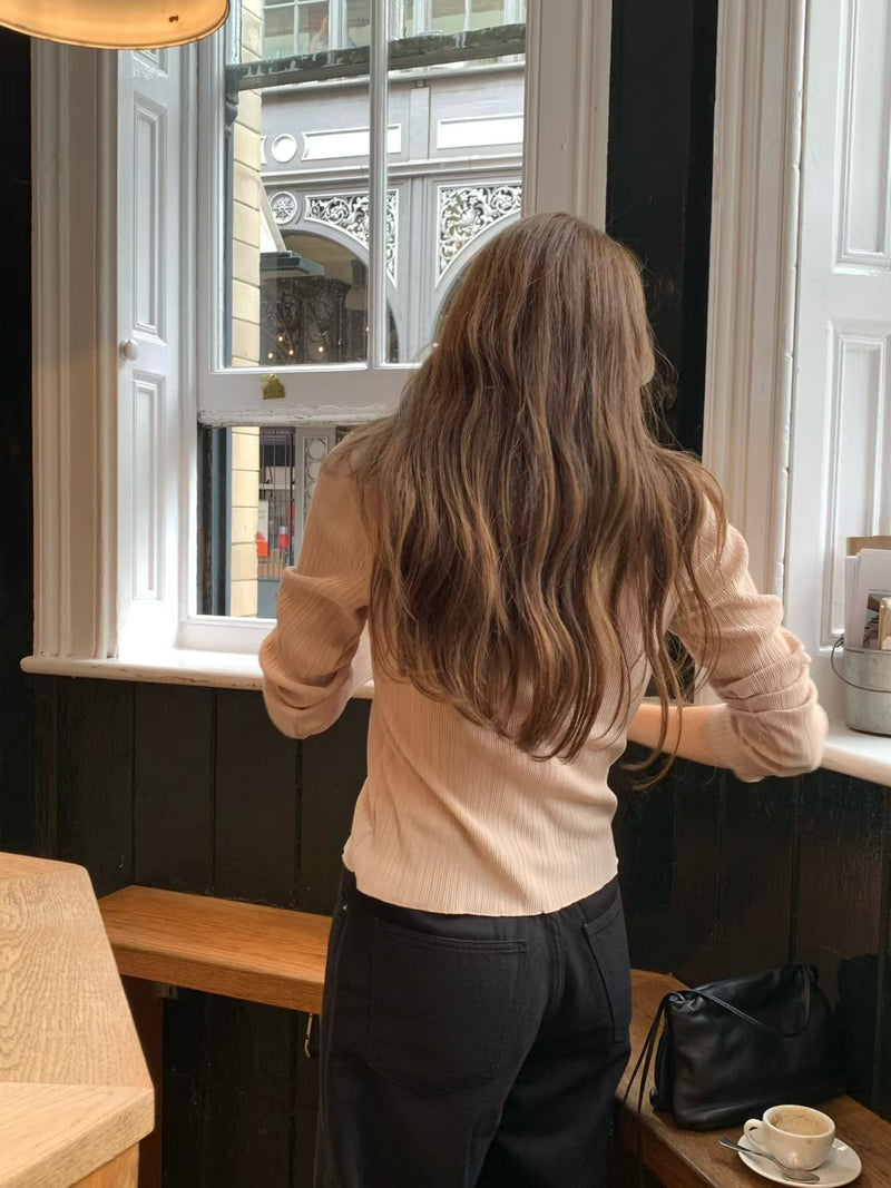 Simon pleats cardigan