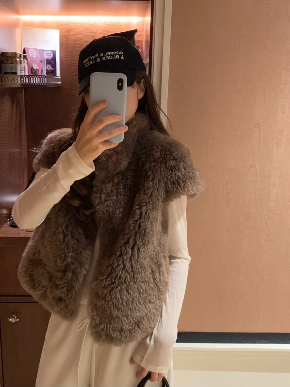 Rouve half fur jacket