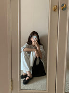 Rosy wholegarment knit