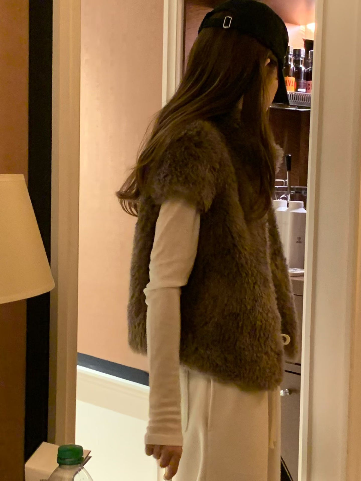 Rouve half fur jacket