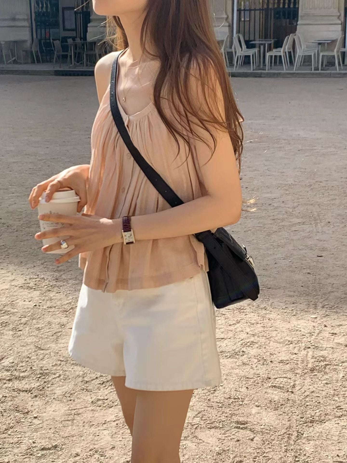 Ada shirring blouse