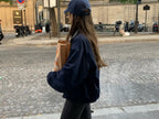 Wool row banding pants