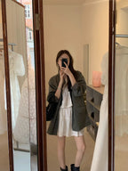 Trimming lace skirt
