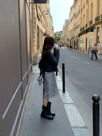 Grace jacquard skirt