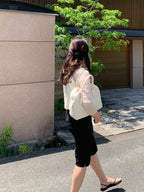 Mono capri pants