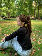 Simon pleats cardigan