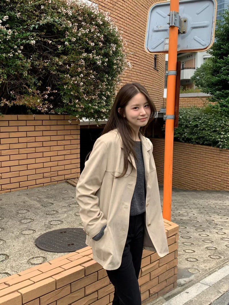 River suede jacket