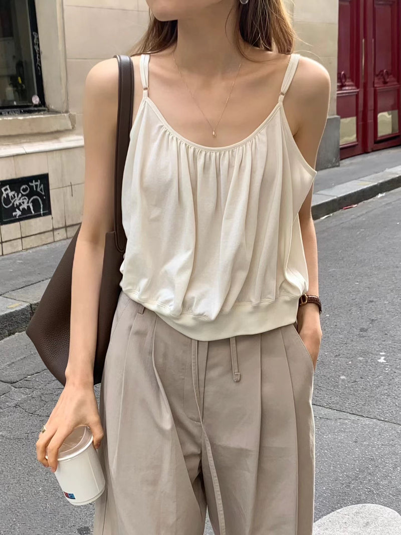 Haze shirring blouse