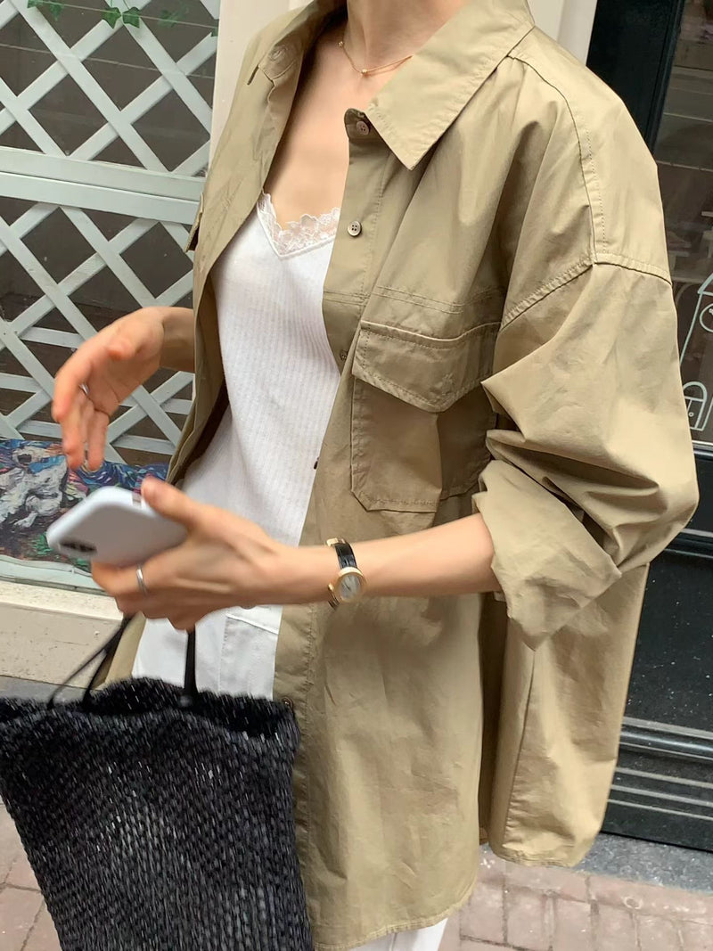 Jade pocket shirt