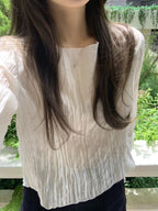 More wrinkle blouse