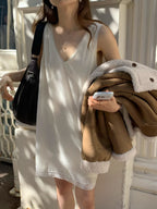 Velvety lace onepiece