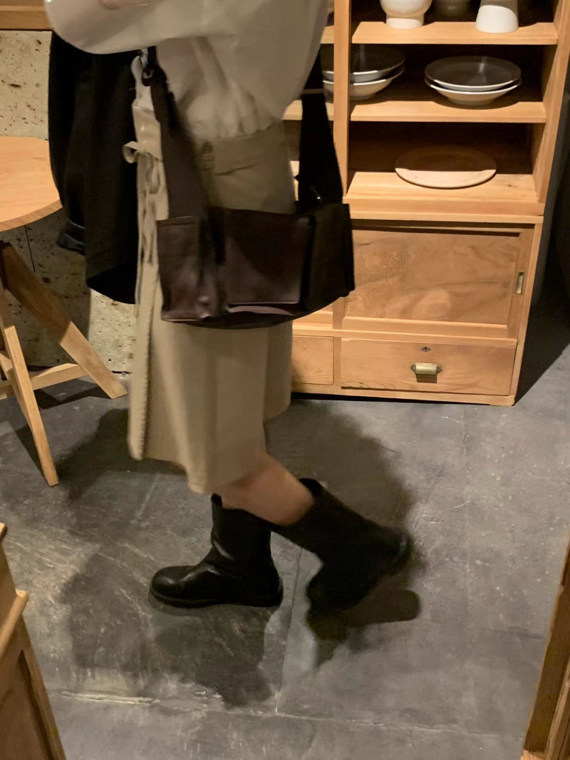 Row middle boots
