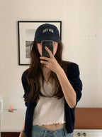 Mia deep v wholega cardigan