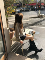 Hay wool knit cardigan