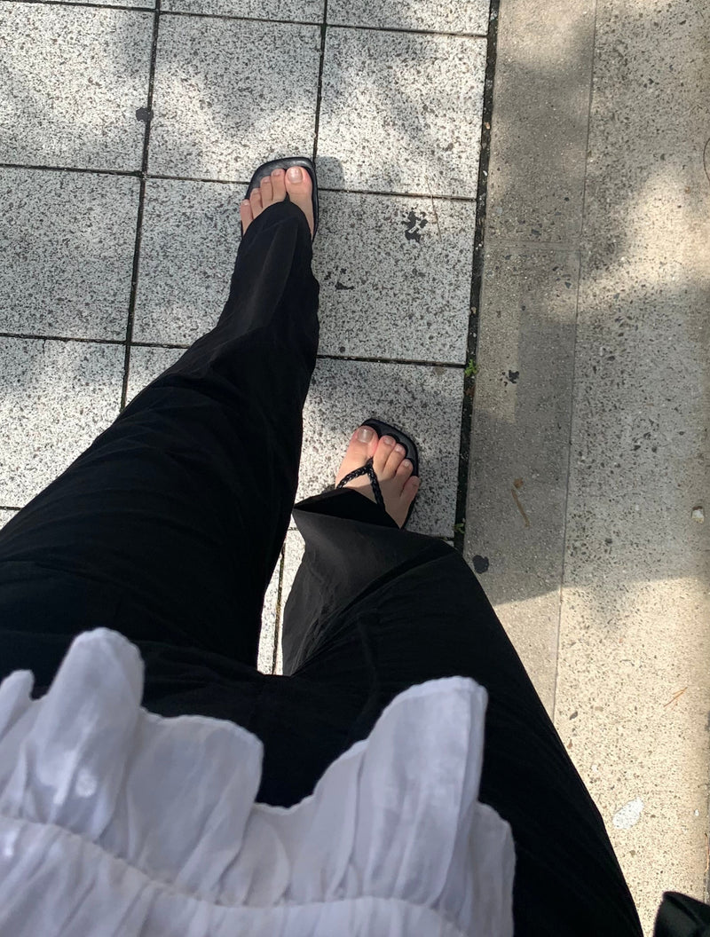 Braid beach sandal