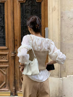 Angora bustier