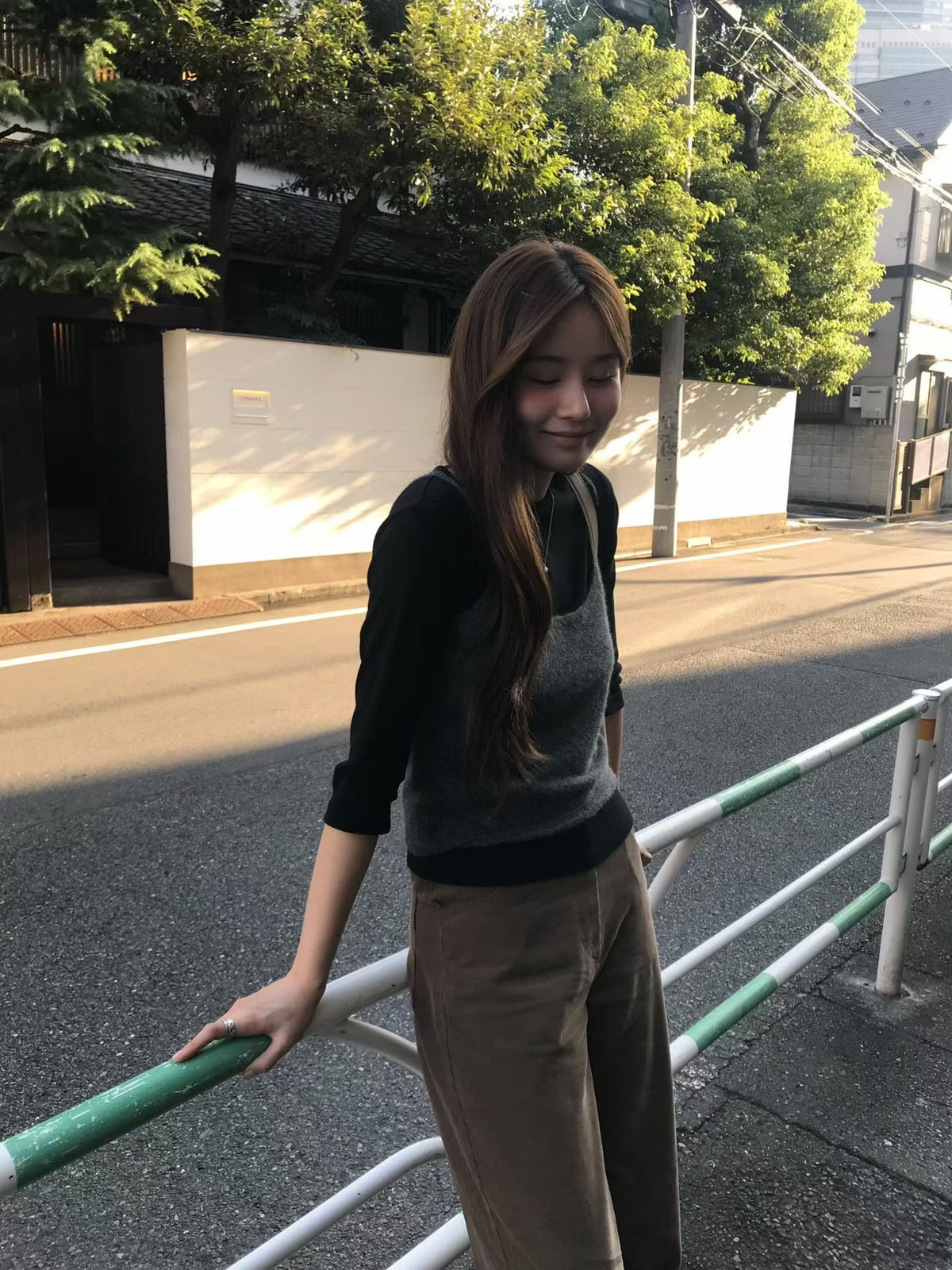 Loe silket tee