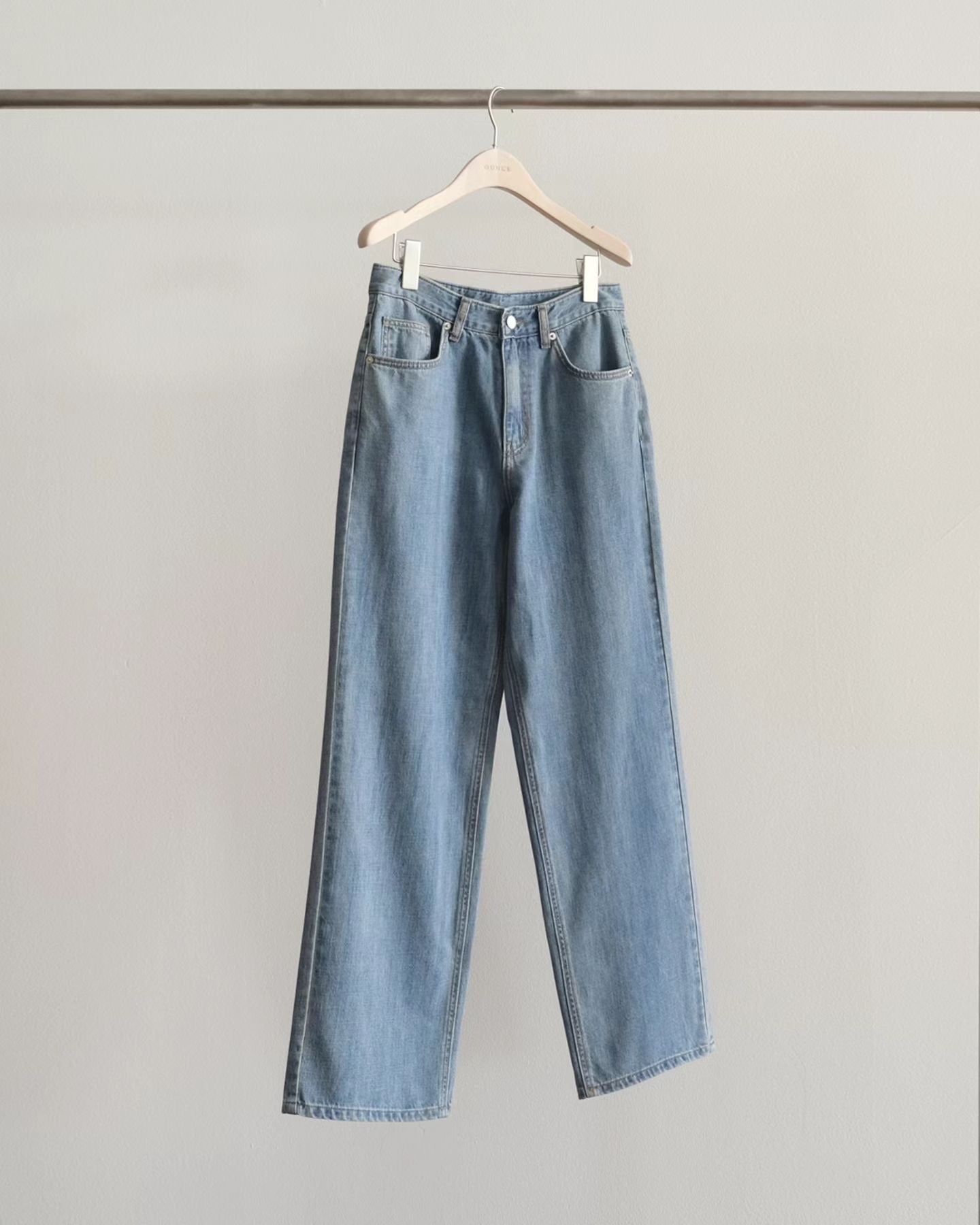[Instock] Claire slub denim pants