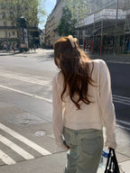 Day silk cardigan