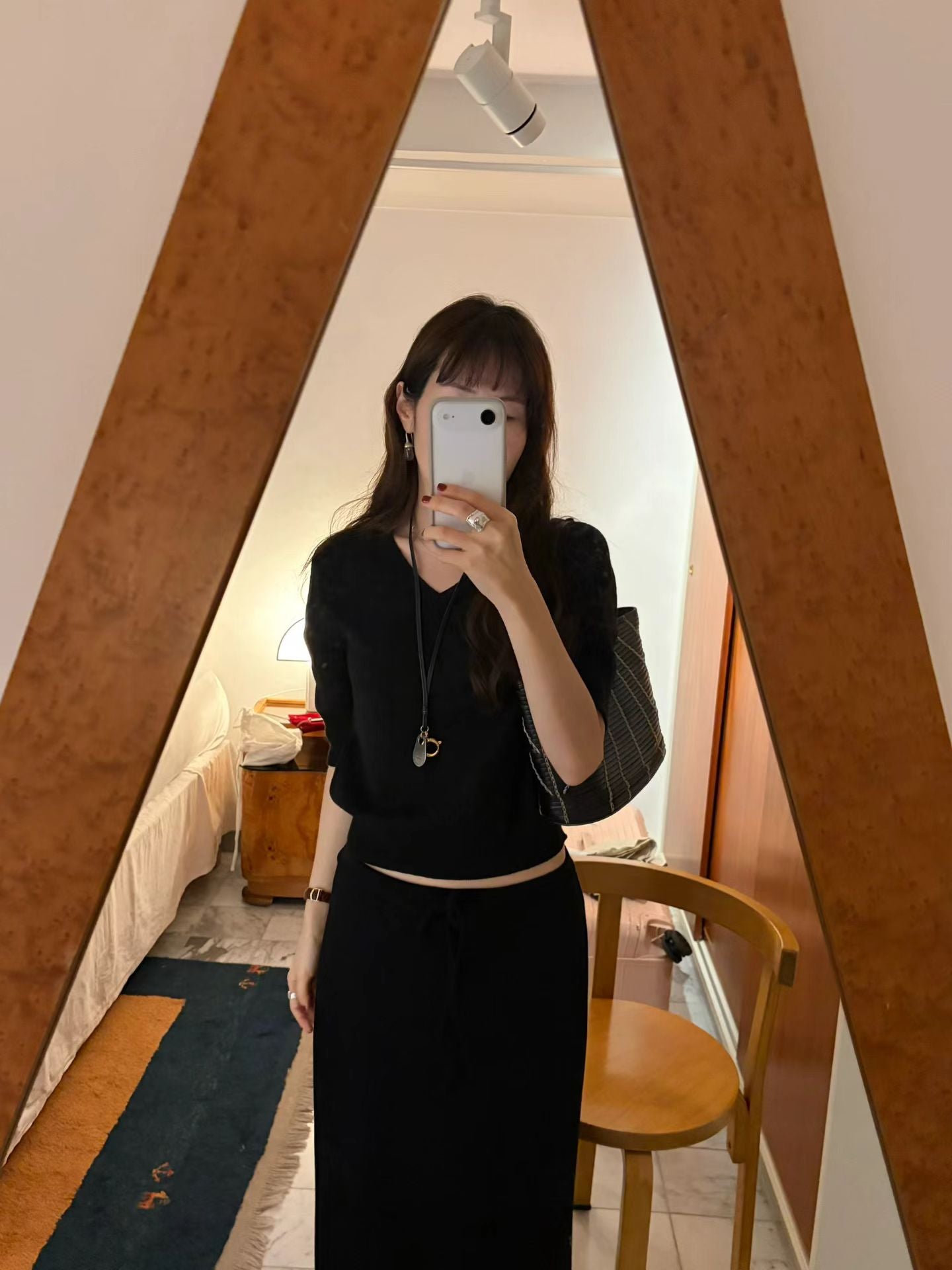 Mia half knit