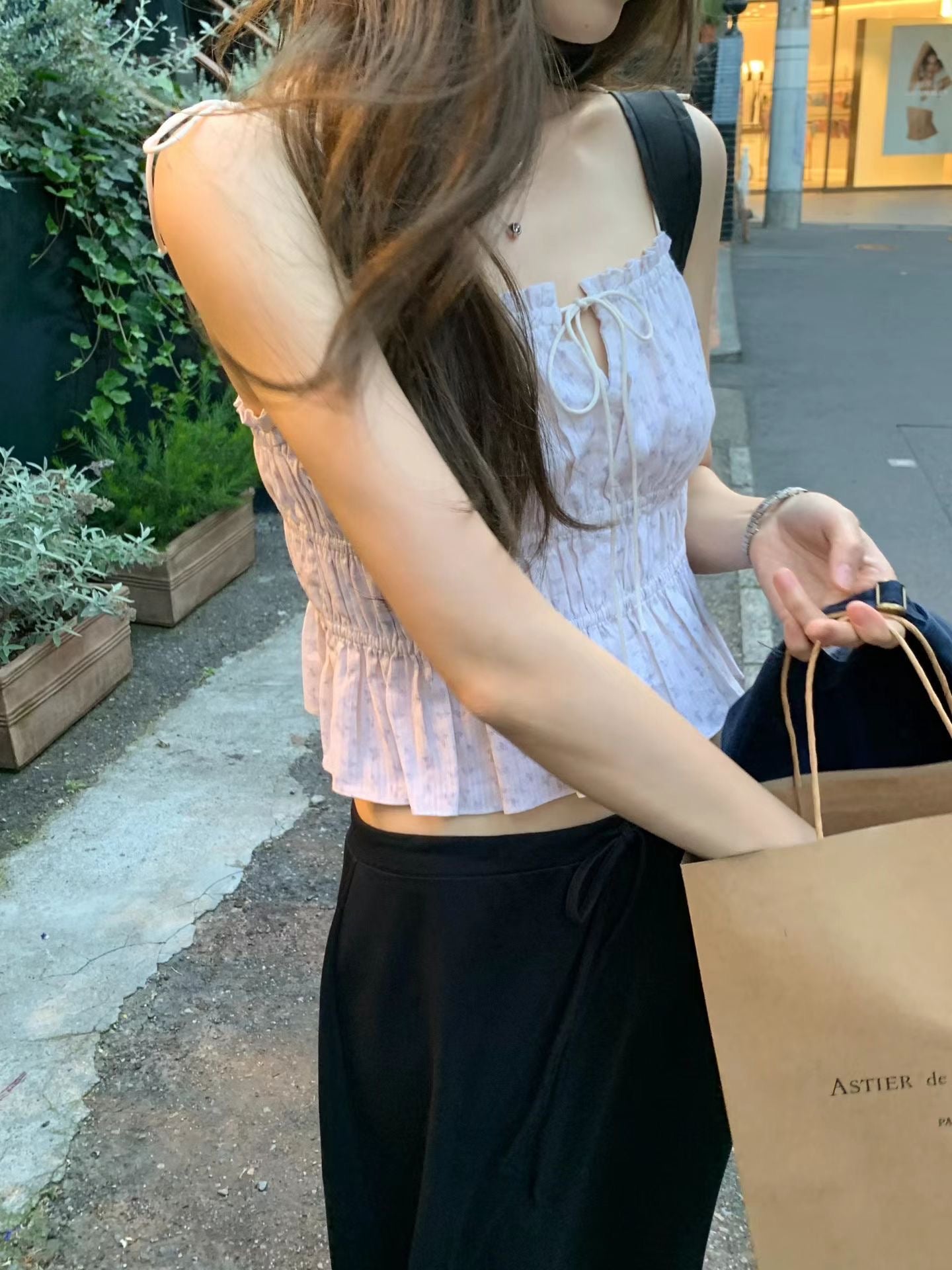 Roddy banding blouse