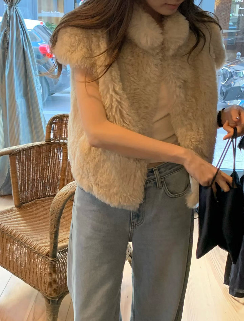 Rouve half fur jacket
