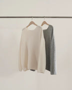 [In stock] Noa wide knit / ivory