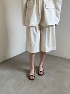 Nuance velvet line sandal