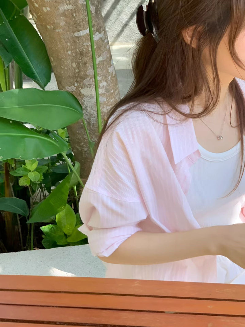 Boxy drop shirt