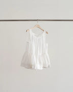 Pure shirring blouse