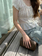 Jane puff blouse