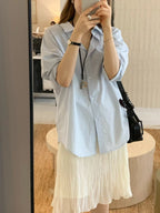 [In stock] Second pleats skirt