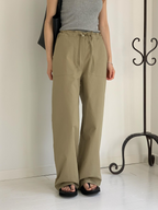 [sale] Pocket washing pants (khaki beige)