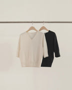 Mia half knit