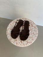 Nuance velvet line sandal