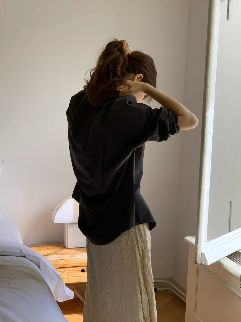 Washed shirt
