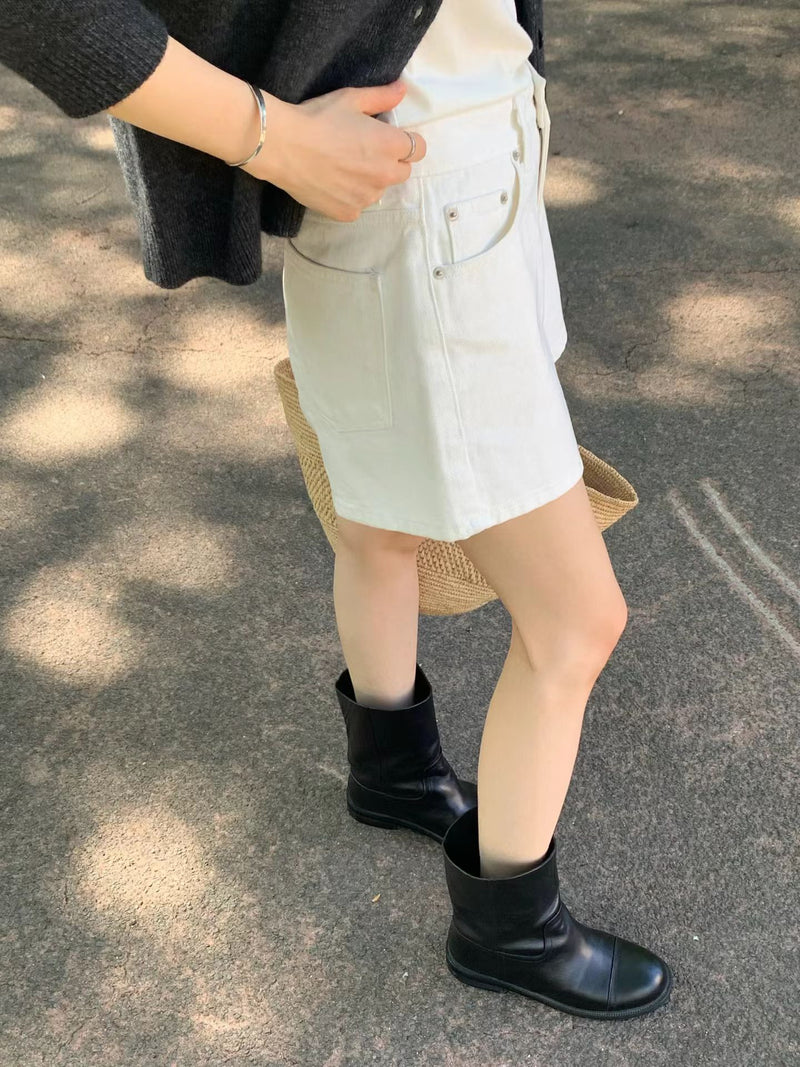 Row middle boots